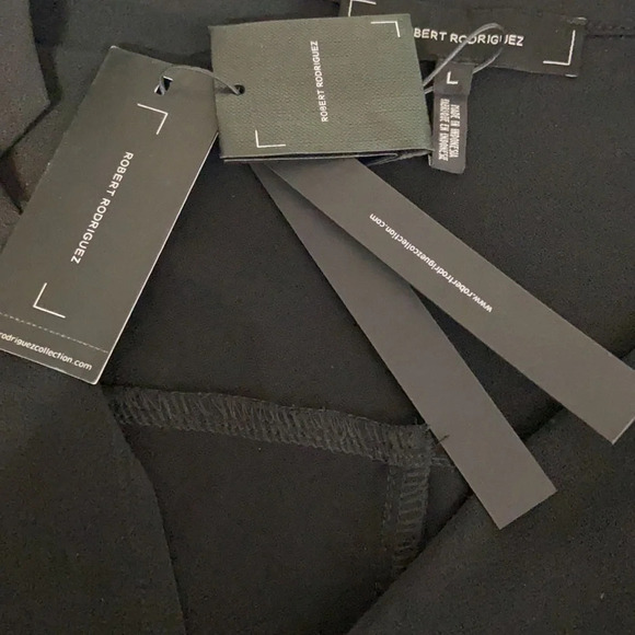 Robert Rodriguez June Dress in Smudge Black - LG - Picture 6 of 9